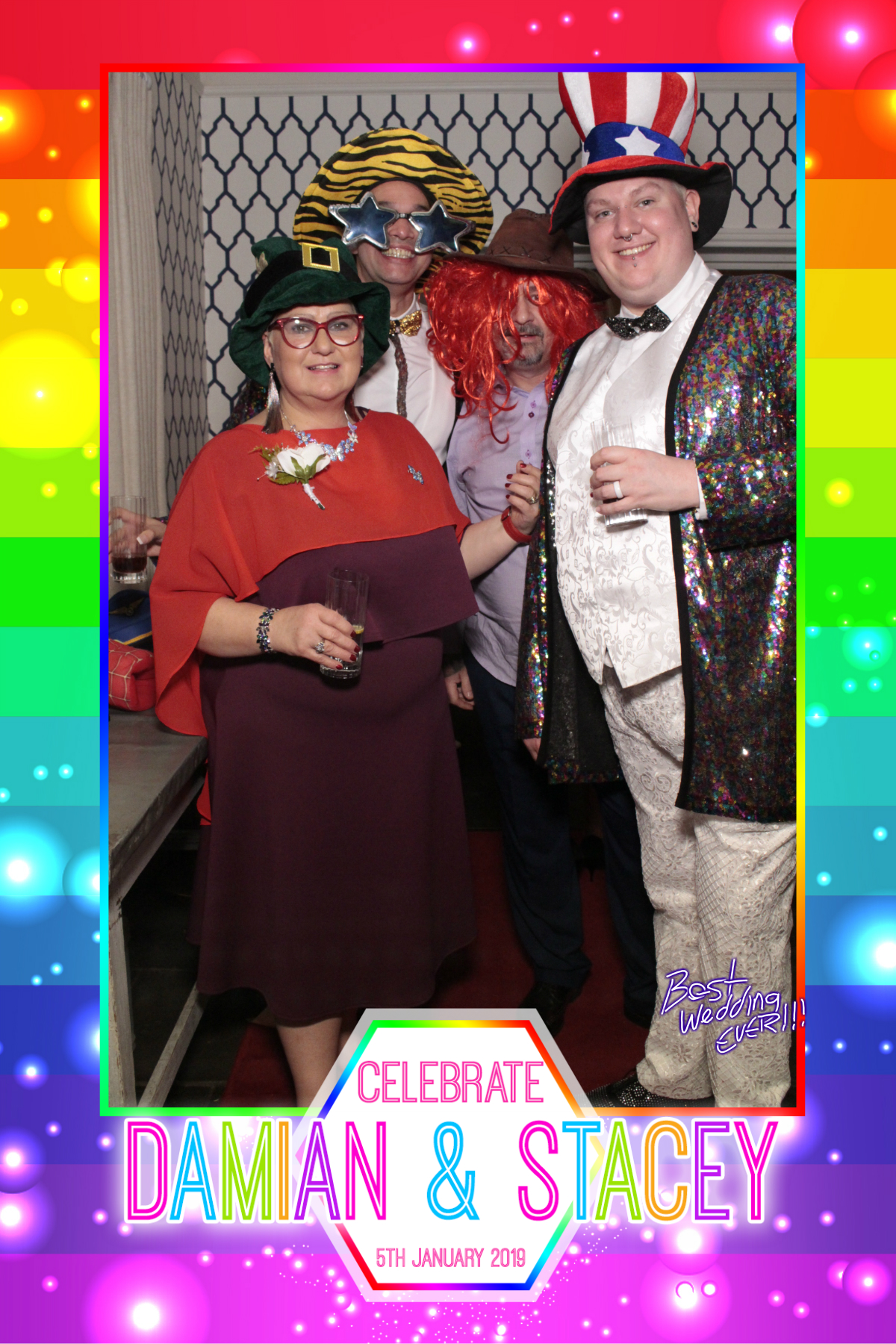 Damian and Stacey's Wedding | View more photos from the event at gallery.myphotoboothexperience.co.uk/u/MyPhotoBoothExperienceLtd/Damian-and-Staceys-Wedding